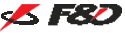 F & D logo
